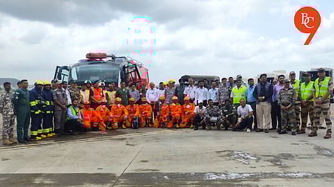 Mock Drill Simulates Aviation Crisis at Pune Airport 