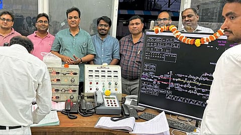 Hadapsar railway station in Pune has now implemented a modern Electronic Interlocking (EI) signal system