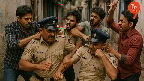 Pune Police Officers Assaulted During Patrol in Khadki, Four Men Arrested