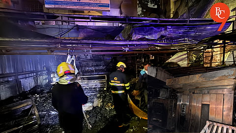 Massive Fire at Golden Bakery in Kothrud, Pune