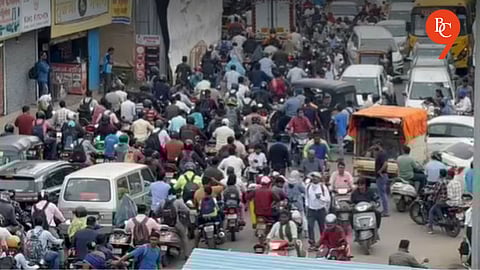 Pune Chokes in Morning Rush: Traffic Chaos from Shivne to Nanded City