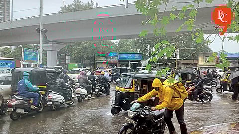 Sudden Roadwork and Rain Bring Sinhgad Road Traffic to a Standstill
