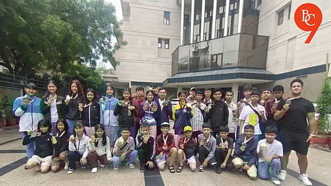 Winners of All India Independence Cup from Maghalaya