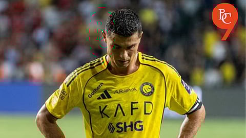Cristiano Ronaldo after defeat to Al-Ahli