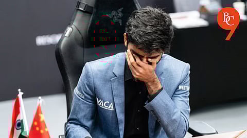 D. Gukesh at FIDE Grand Swiss 2025