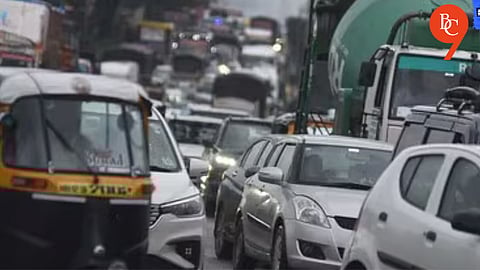 Heavy Rains Cause Traffic Congestion Across Pune