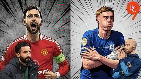 Manchester United face Chelsea in the Premier League