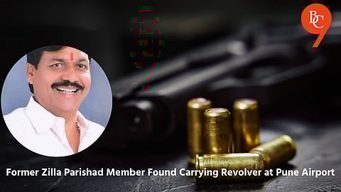 Former Zilla Parishad Member Found Carrying Revolver at Pune Airport