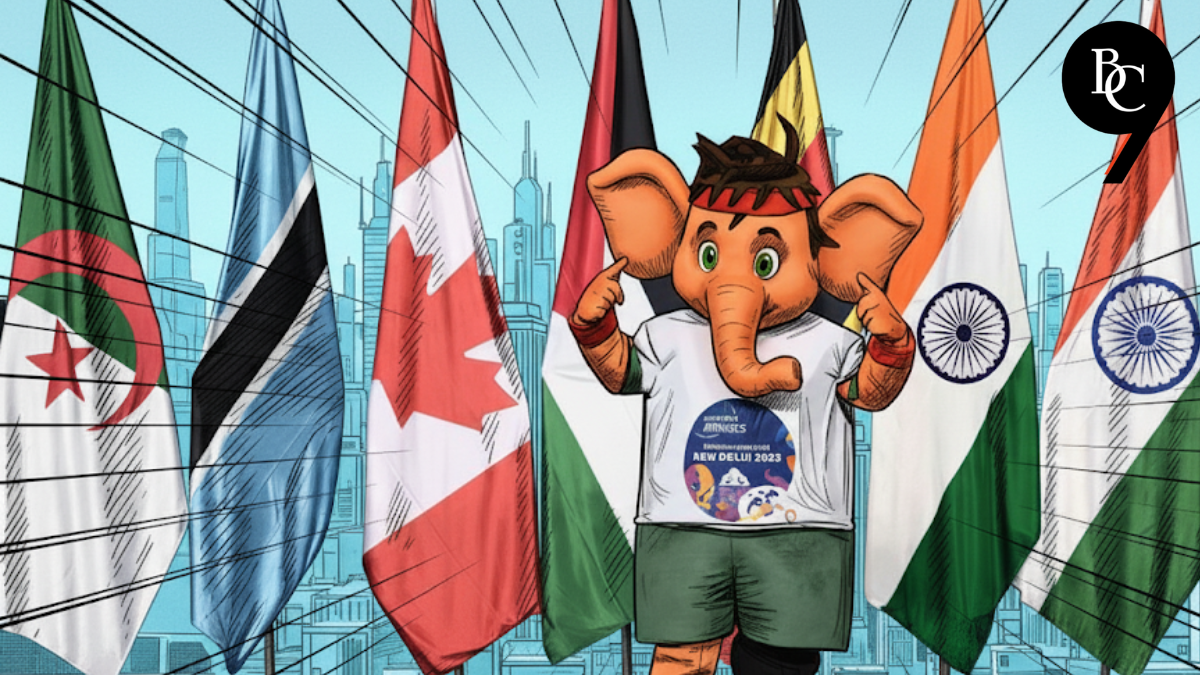 Viraaj, the mascot for World Para Athletics Championship 2025