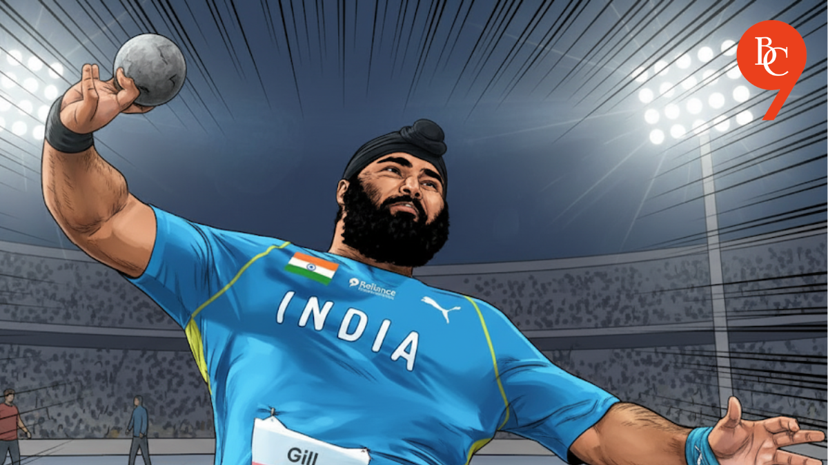 Samardeep Gill wins gold, National Open Athletics Championships