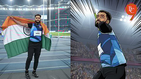 Rinku Hooda wins gold at the World Para Athletic Championship, 2025