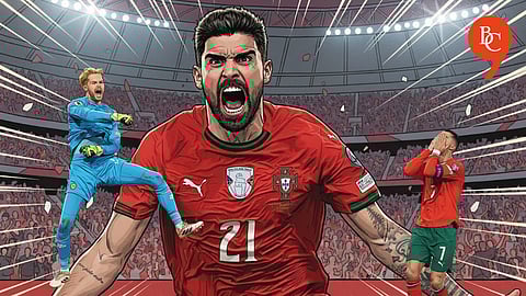 Caoimhín Kelleher, Ruben Neves, Cristiano Ronaldo, Portugal VS Ireland
