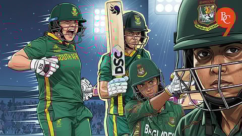Nadine De Klerk, Marizanne Kapp, Shorna Akter, Nigar Sultana, South Africa defeats Bangladesh