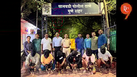 Six Arrested by Pune Police for Illegal Cockfighting and Gambling Ahead of Diwali