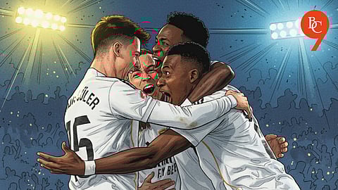 Arda Guler, Alvaro Carreras, Vinicius Jr, Kylian Mbappe