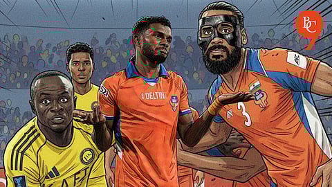 Sadio Mane, Brison Fernandes, Sandesh Jhingan, FC Goa vs Al Nassr