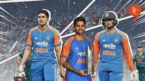 Shubman Gill, Suryakumar Yadav, Abhishek Sharma, India clinches t20i series victory against Australia, in Australia, 2025