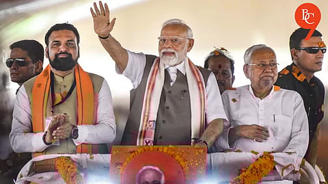 NDA Set for Sweeping Victory in Bihar 2025 as Exit Polls Show Mahagathbandhan Lagging