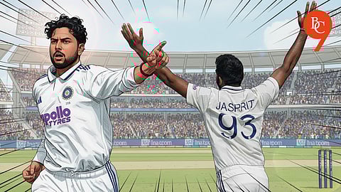 Kuldeep Yadav and Jasprit Bumrah share two wickets each in the opening session of day 1 against South Africa, in the Kolkata test