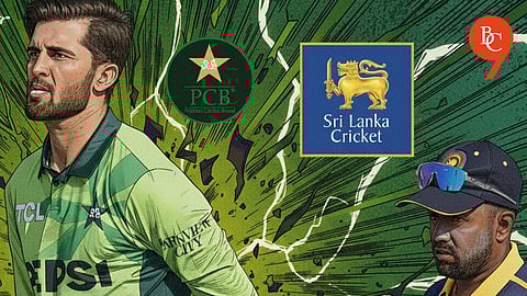 Shaheen Afridi and Charith Asalanka