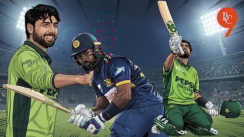 Abrar Ahmed, Janith Liyanage, Babar Azam, Pakistan defeats Sri Lanka in the second ODI, to clinch series, 2025
