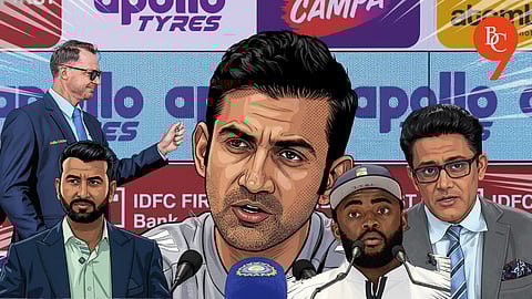 Dale Steyn, Cheteshwar Pujara, Gautam Gambhir, Temba Bavuma, Anil Kumble