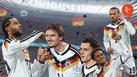 Serge Gnabry, Nick Woltemode, Florian Wirtz, Assan Ouedraogo, Leroy Sane, Germany beats Solvakia 6-nil to enter World Cup 2026