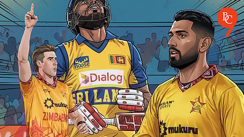 Brad Evans, Dasun Shanaka, Sikandar Raza, Zimbabwe defeats Sri Lanka