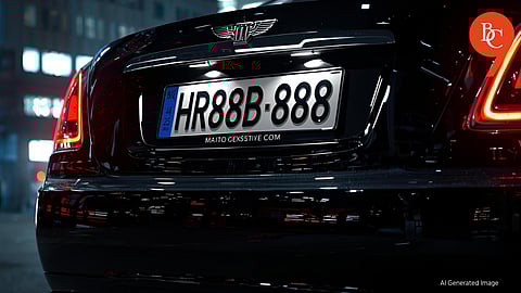 India’s Costliest Number Plate ‘HR88B8888’ Sells for ₹1.17 Crore; Here’s What Makes It Special