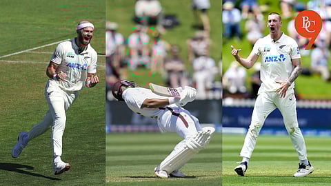 Michael Rae, Shai Hope, Blair Tickner, West Indies tour of New Zealand, Second Test, Day 1, 2025