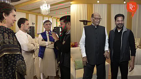 Rahul, Priyanka, and Adani Among Attendees at Sharad Pawar's Celebration