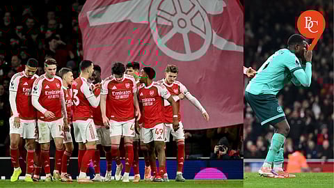 Arsenal secure three points thanks to Yerson Mosquera's own goal