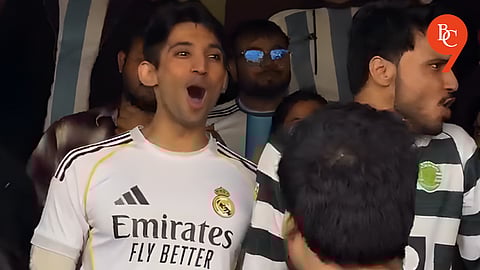 Watch: Police escort Cristiano Ronaldo fans out of Arun Jaitley stadium during Messi's G.O.A.T Tour