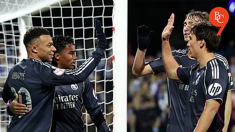 Copa Del Rey: Third-tier Talavera nearly stun Real Madrid in five-goal drama as Mbappe closes on Cristiano Ronaldo