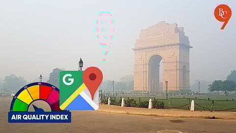 Delhi Pollution: A Step-By-Step Guide to Checking Real-Time AQI on Google Maps
