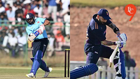 History in one day: Rohit smashes 155; Kohli scores his century after being dropped on 96