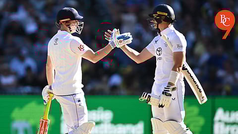 Jamies Smith and Harry Brook celebrate, Australia’s fastest 20-wicket collapse since 1928 hands England a victory after 15 years