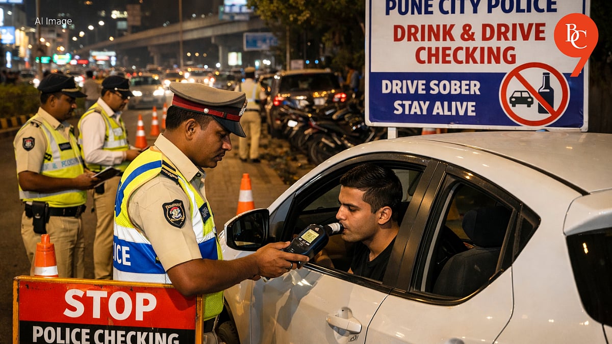 Pune Traffic Police Book 242 Drunk Drivers in Four-Day Special Drive
