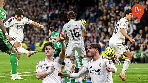 Academy graduate nabs perfect hat-trick as Real Madrid thrash Real Betis 5-1