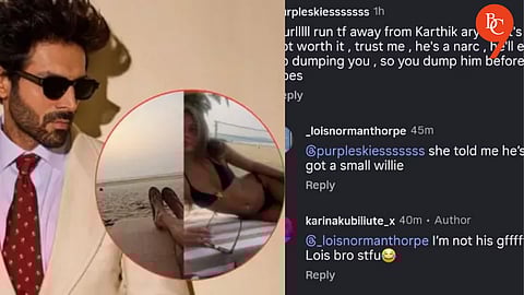 Kartik Aaryan's Rumored Partner Karina Kubiliute Breaks Silence on Relationship Speculations