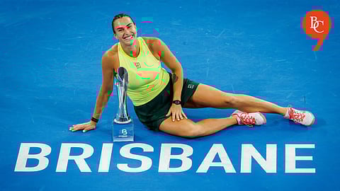 Aryna Sabalenka defends Brisbane Open title without losing a single set