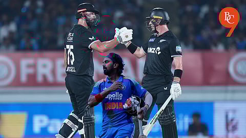 IND vs NZ: Daryl Mitchell’s 131 subdues KL Rahul's emotional ton to set up series finale