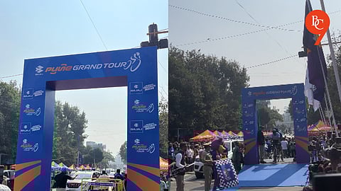 Pune Grand Tour 2026 Begins; Pune's Own Rider Sachin Desai Becomes First Cyclist of the Race