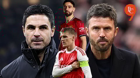 Arteta and Carrick have their feet on the ground as Man Utd looks to topple the table topper Arsenal