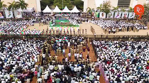 Ajit Pawar Last Rites in Baramati; Jay and Parth Pawar Perform Funeral