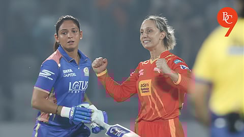 The Jinx is broken: Gujarat Giants halt 8 match losing streak over MI to seal eliminator spot