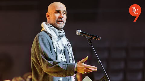 "It is our problem as human beings": Pep Guardiola issues passionate plea over global conflicts