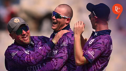 Leask’s all-round masterclass: Scotland crushes Italy by 73 runs to register first win
