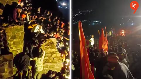Shivneri Fort Stampede: Night-Long Shiv Jayanti Darshan Marred by Overcrowding, Several Injured