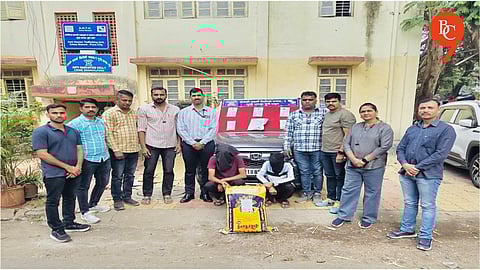 Pune Crime Branch Seizes 43 Kg Ganja Worth ₹21.91 Lakh; Four Arrested in Major Drug Bust